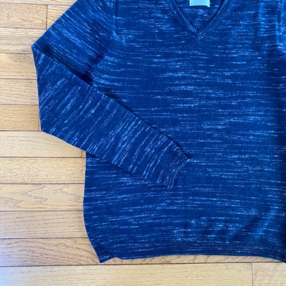 Billy Reid Sweater Wool Pullover V Neck - S - Picture 4 of 8